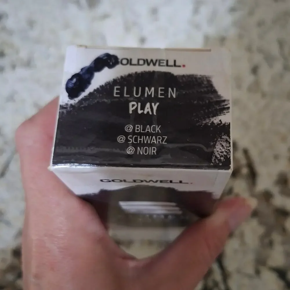 Goldwell Elumen Play 4 oz Black Semi Permanent New